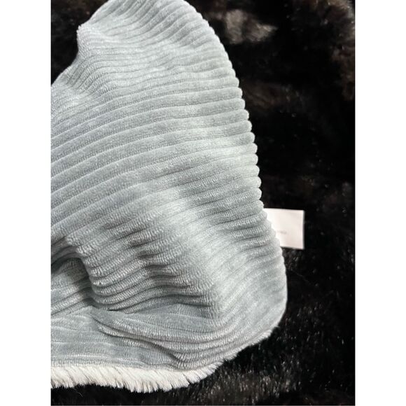 NWT YuMe Elephant Plush Lovey Security Mini Blanket Target Fleece Corduroy NEW - Picture 3 of 3